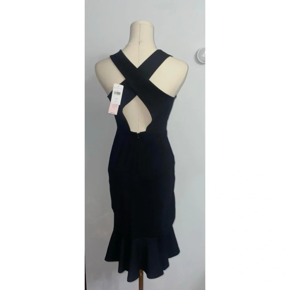 Banana Republic Cross-Back Dress - Black - Picture 2 of 2